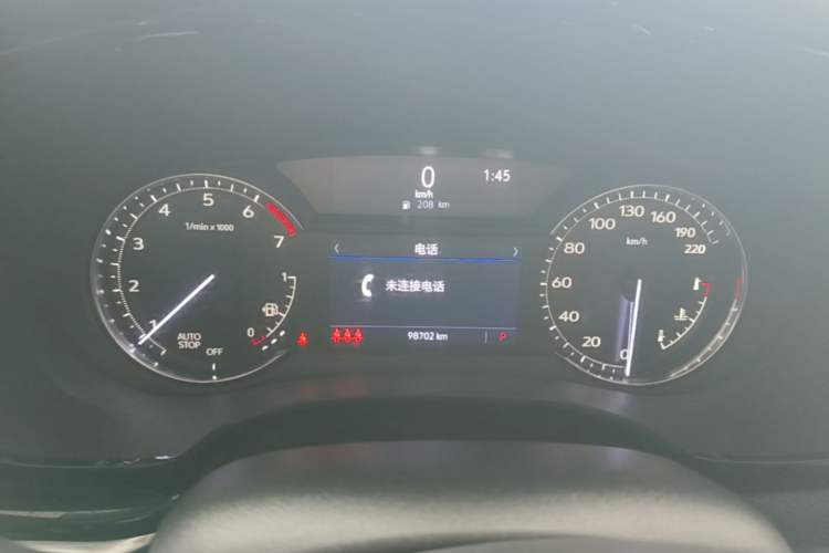 Used Cadillac XT5 2020 Revised Version 28T Luxury Edition Instrument Cluster