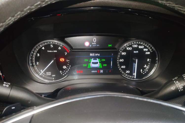 Used Cadillac XT5 2020 Revised Version 28T Four-Wheel Drive Luxury Edition Instrument Cluster