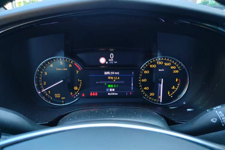 Used Cadillac XT5 2020 Revised Version 28T Luxury Edition Instrument Cluster