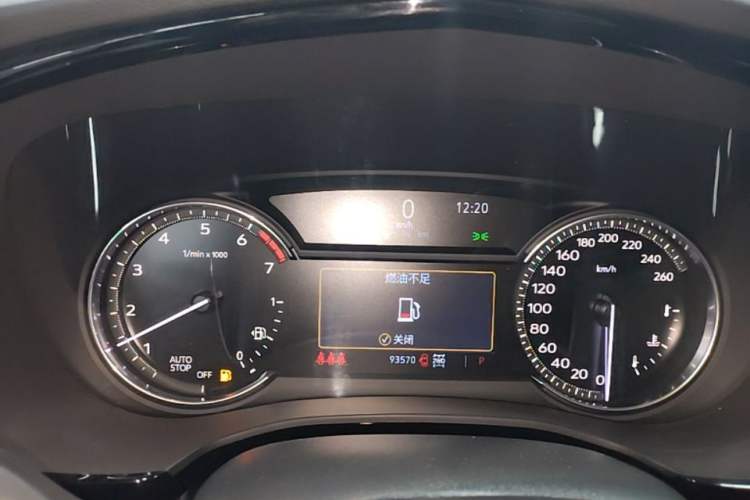 Used Cadillac XT5 2020 28T Four-Wheel Drive Tech Version Instrument Cluster