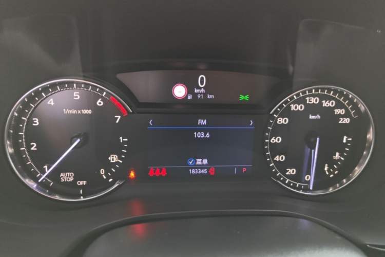 Used Cadillac XT5 2020 Revised Version 28T Luxury Edition Instrument Cluster