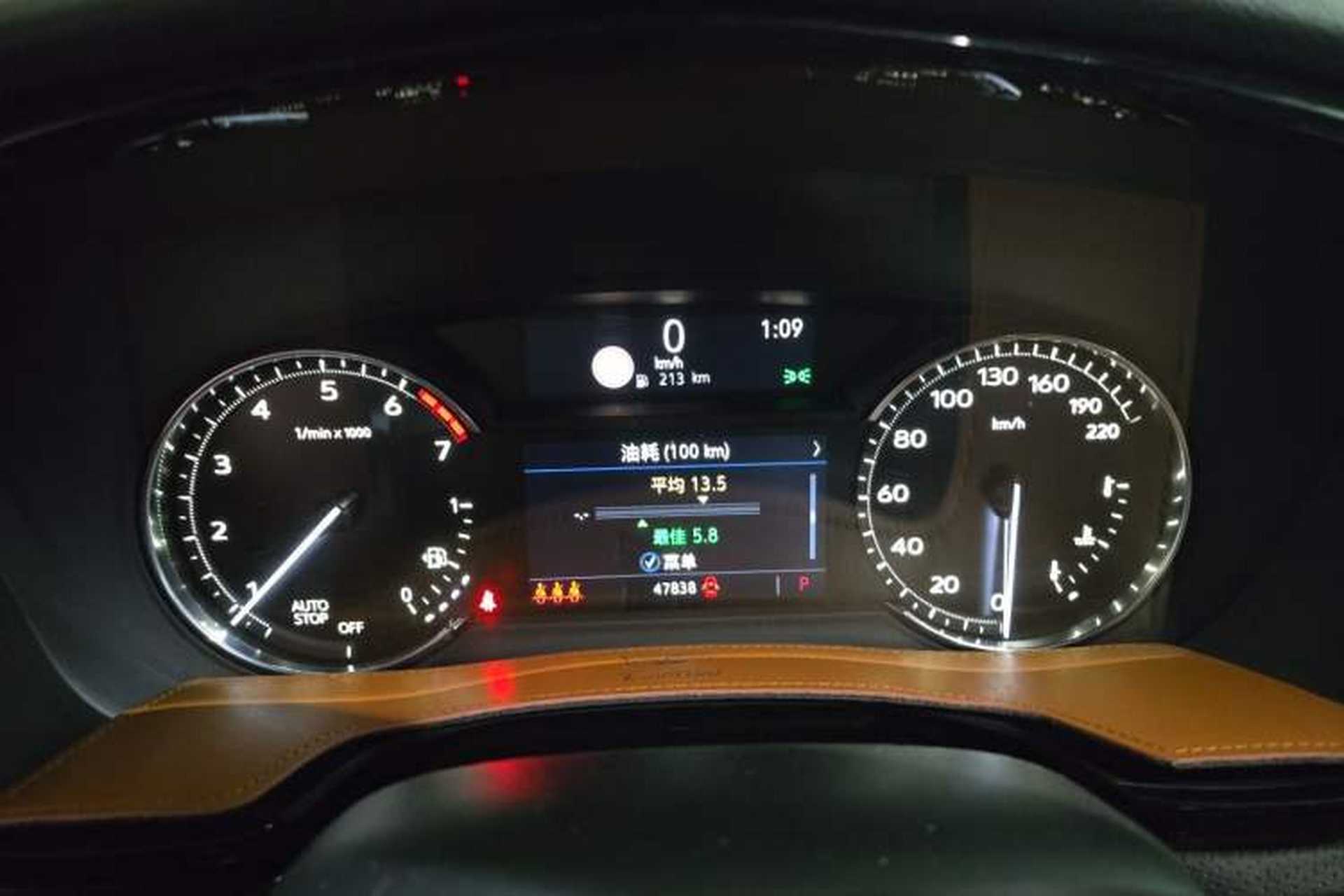 Used Cadillac XT5 2020 Revised Version 28T Luxury Edition Instrument Cluster