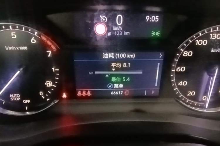 Used Cadillac XT5 2020 Revised Version 28T Luxury Edition Instrument Cluster