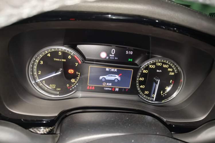 Used Cadillac XT5 2020 Updated Version 28T All-Wheel Drive Leading Sporty Type Instrument Cluster