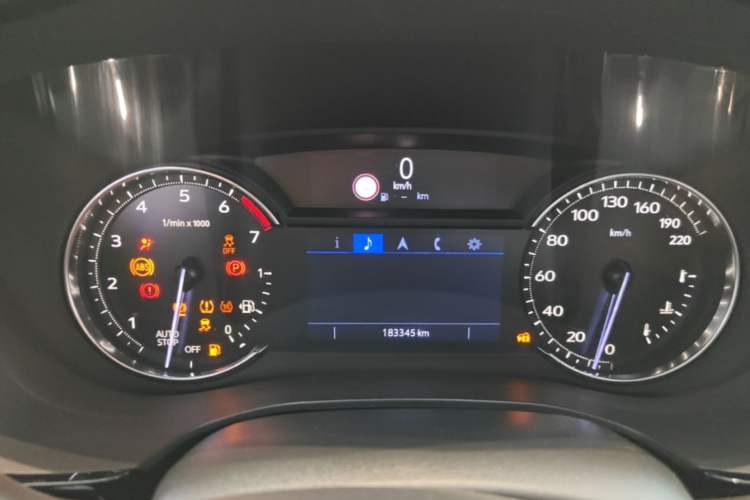 Used Cadillac XT5 2020 Revised Version 28T Luxury Edition Instrument Cluster