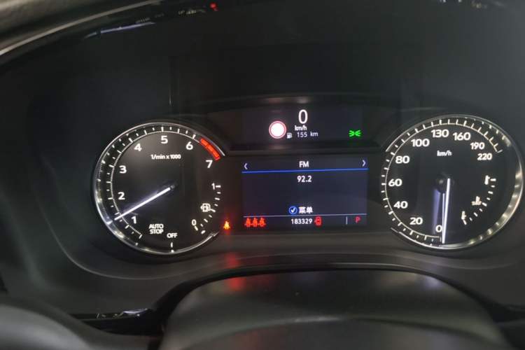 Used Cadillac XT5 2020 Revised Version 28T Luxury Edition Instrument Cluster