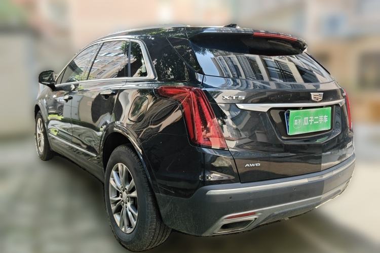 Used Cadillac XT5 2020 28T Four-Wheel Drive Luxury Version Rear Left 45 Deg