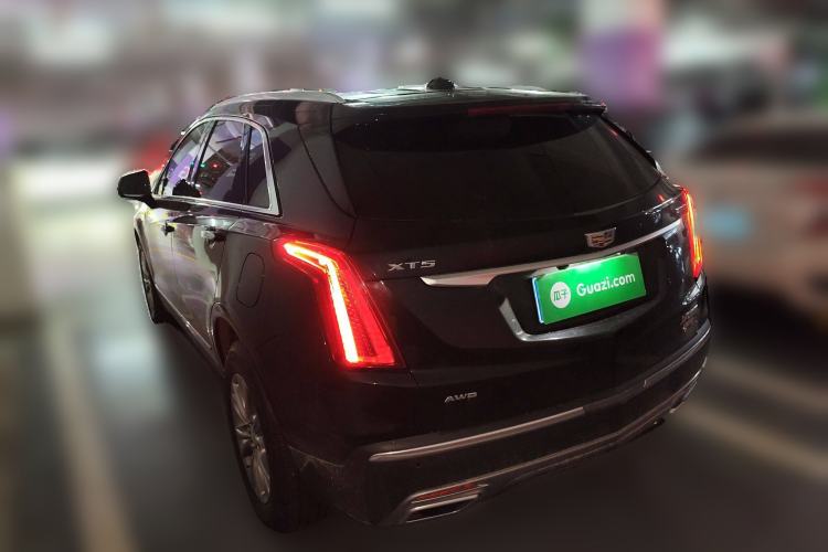 Used Cadillac XT5 2020 28T Four-Wheel Drive Luxury Version Rear Left 45 Deg