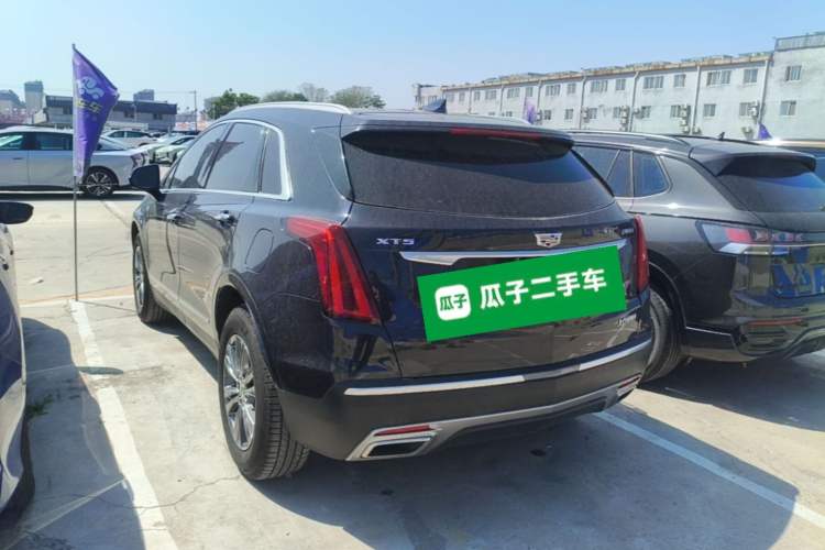 Used Cadillac XT5 2020 28T Luxury Version Rear Left 45 Deg