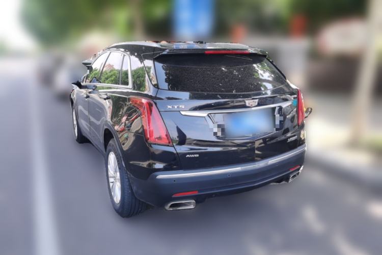 Used Cadillac XT5 2020 28T Four-Wheel Drive Tech Version Rear Left 45 Deg