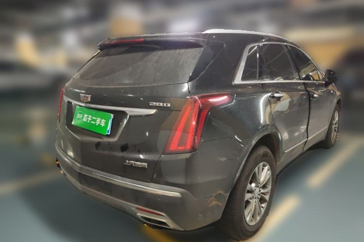 Used Cadillac XT5 2020 Revised Version 28T Luxury Edition Rear Right 45 Deg