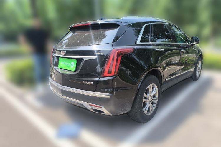 Used Cadillac XT5 2020 28T Four-Wheel Drive Luxury Version Rear Right 45 Deg
