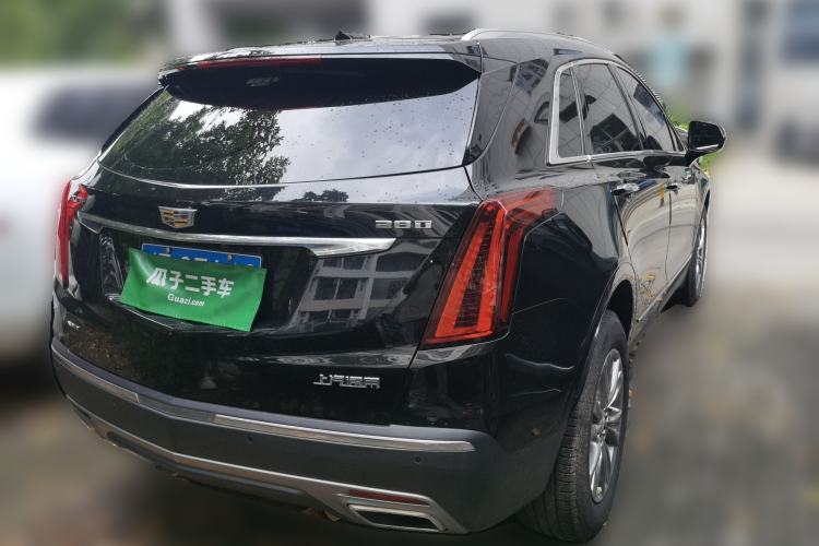 Used Cadillac XT5 2020 28T Four-Wheel Drive Luxury Version Rear Right 45 Deg