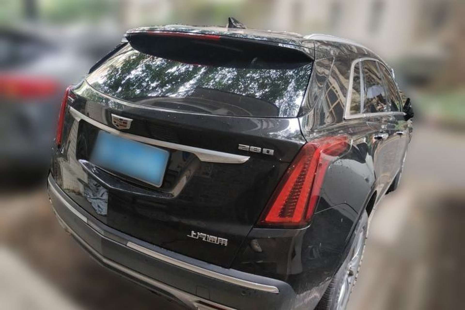 Used Cadillac XT5 2020 Revised Version 28T Luxury Edition Rear Right 45 Deg