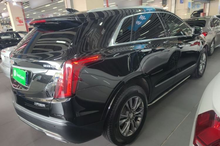 Used Cadillac XT5 2020 Revised Version 28T Four-Wheel Drive Luxury Edition Rear Right 45 Deg