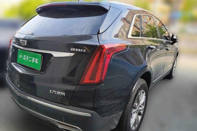 Used Cadillac XT5 2020 Revised Version 28T Four-Wheel Drive Luxury Edition Rear Right 45 Deg