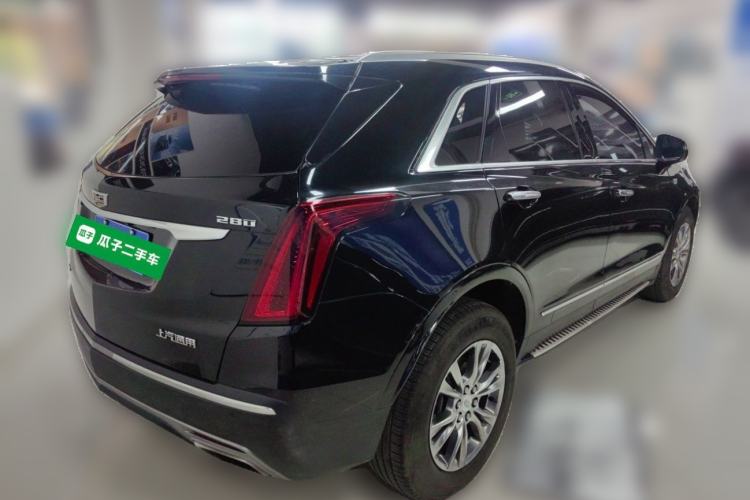 Used Cadillac XT5 2020 28T Four-Wheel Drive Luxury Version Rear Right 45 Deg