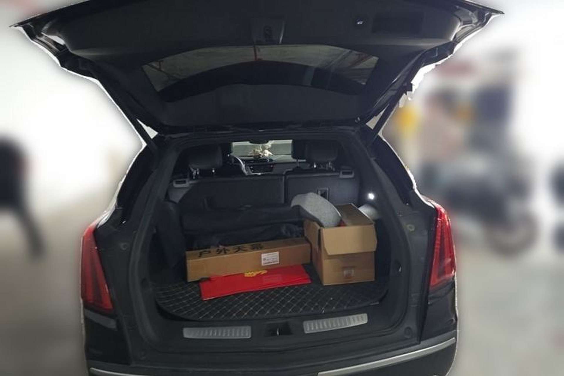Used Cadillac XT5 2020 Revised Version 28T Luxury Edition Trunk
