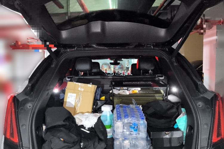 Used Cadillac XT5 2020 28T Luxury Version Trunk