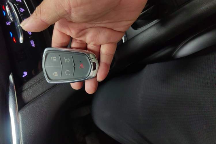 Used Cadillac XT5 2020 28T Four-Wheel Drive Luxury Version Vehicle Key
