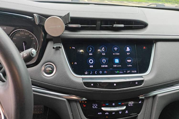 Used Cadillac XT5 2020 Revised Version 28T Luxury Edition Audio And AC Panel