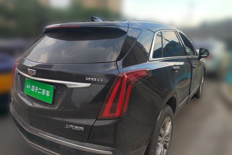 Used Cadillac XT5 2020 Revised Version 28T Four-Wheel Drive Luxury Edition Rear Right 45 Deg