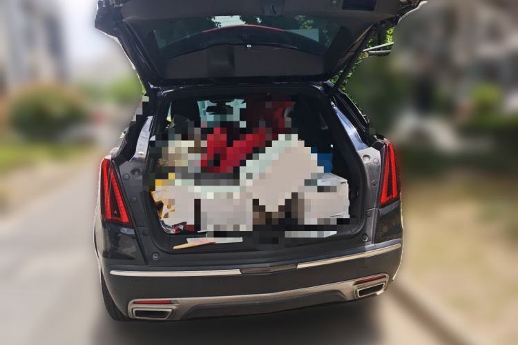 Used Cadillac XT5 2020 Revised Version 28T Luxury Edition Trunk