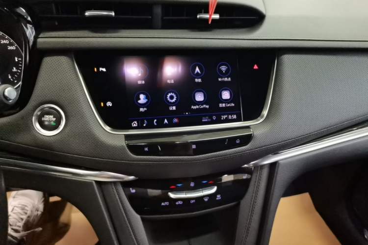 Used Cadillac XT5 2020 28T Four-Wheel Drive Luxury Version Audio And AC Panel
