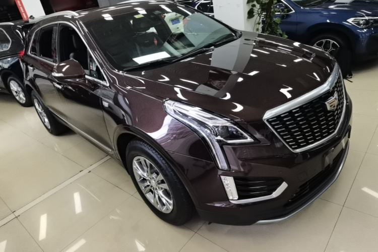 Used Cadillac XT5 2020 28T Four-Wheel Drive Luxury Version Front Right 45 Deg