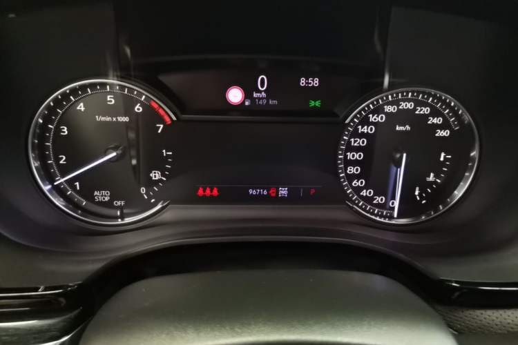 Used Cadillac XT5 2020 28T Four-Wheel Drive Luxury Version Instrument Cluster