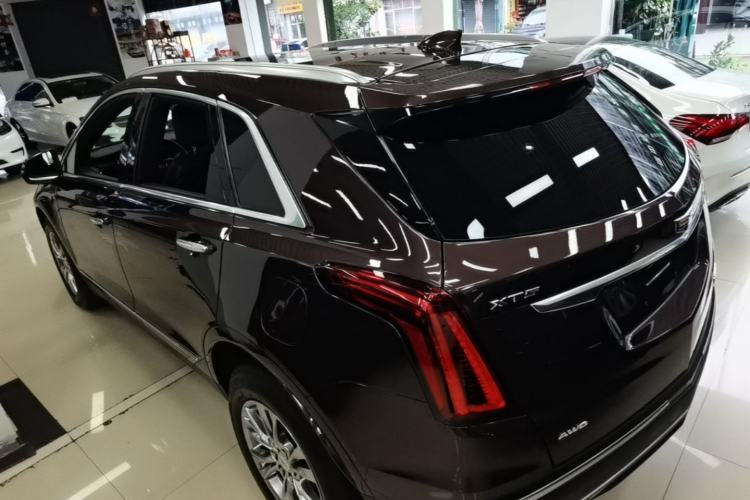 Used Cadillac XT5 2020 28T Four-Wheel Drive Luxury Version Rear Left 45 Deg