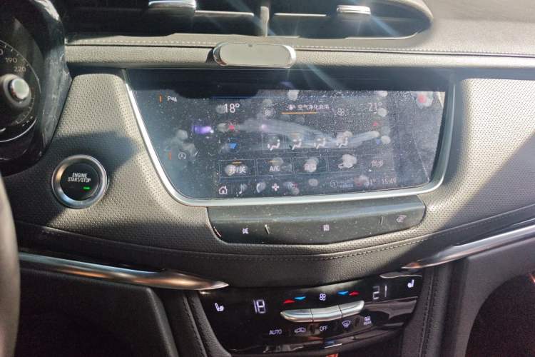 Used Cadillac XT5 2020 Revised Version 28T Luxury Edition Audio And AC Panel