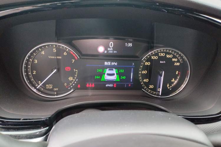 Used Cadillac XT5 2020 Revised Version 28T Luxury Edition Instrument Cluster