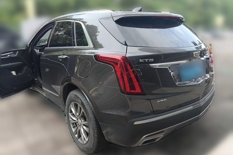 Used Cadillac XT5 2020 28T Four-Wheel Drive Luxury Version Rear Left 45 Deg