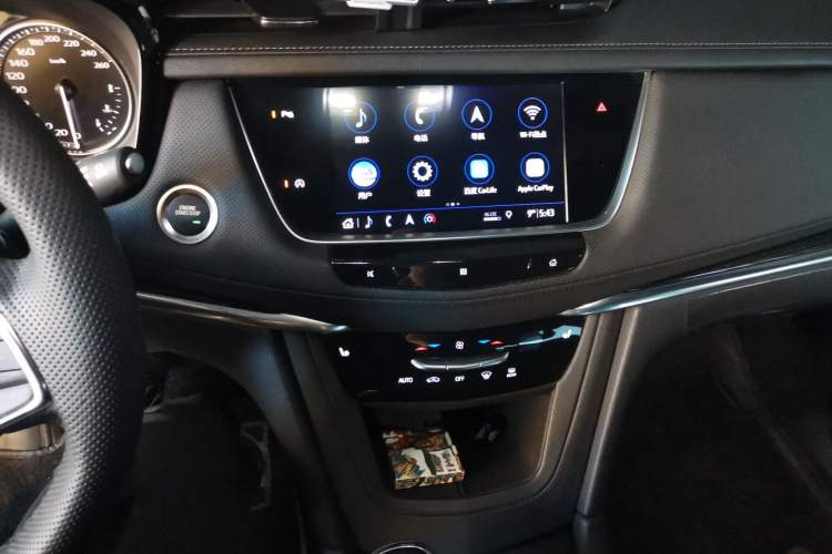 Used Cadillac XT5 2020 28T Luxury Version Audio And AC Panel