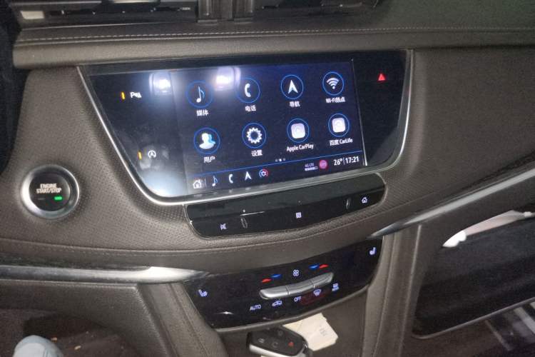 Used Cadillac XT5 2020 28T Luxury Version Audio And AC Panel