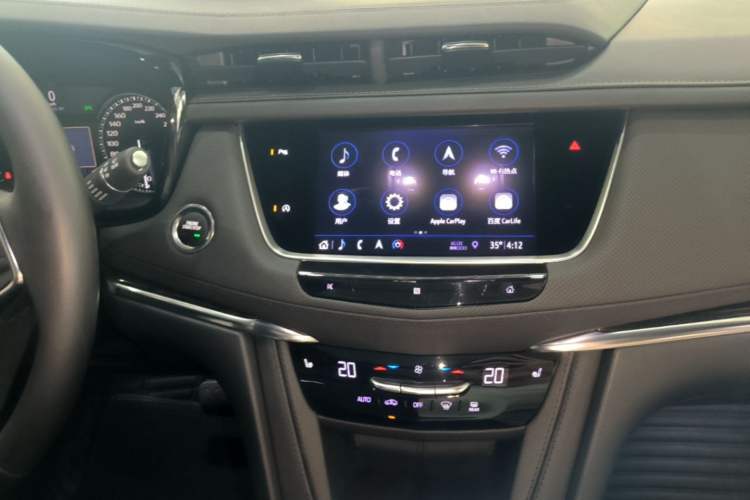 Used Cadillac XT5 2020 28T Four-Wheel Drive Luxury Version Audio And AC Panel