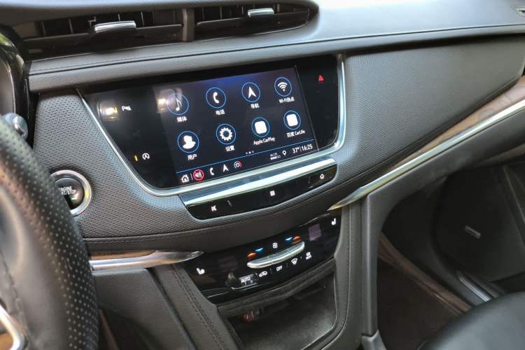 Used Cadillac XT5 2020 28T Four-Wheel Drive Luxury Version Audio And AC Panel