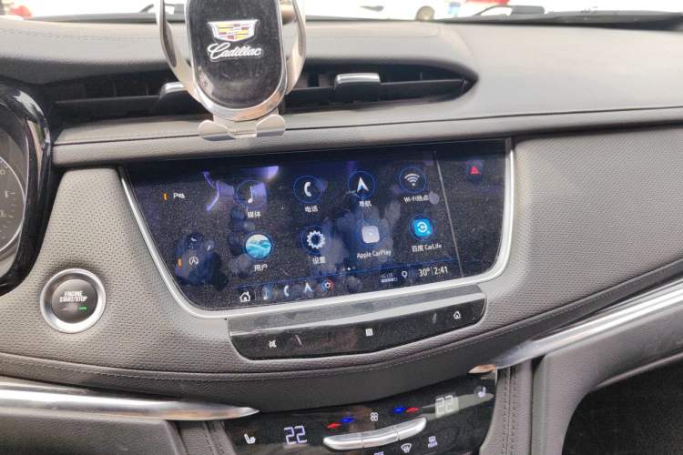 Used Cadillac XT5 2020 Revised Version 28T Luxury Edition Audio And AC Panel