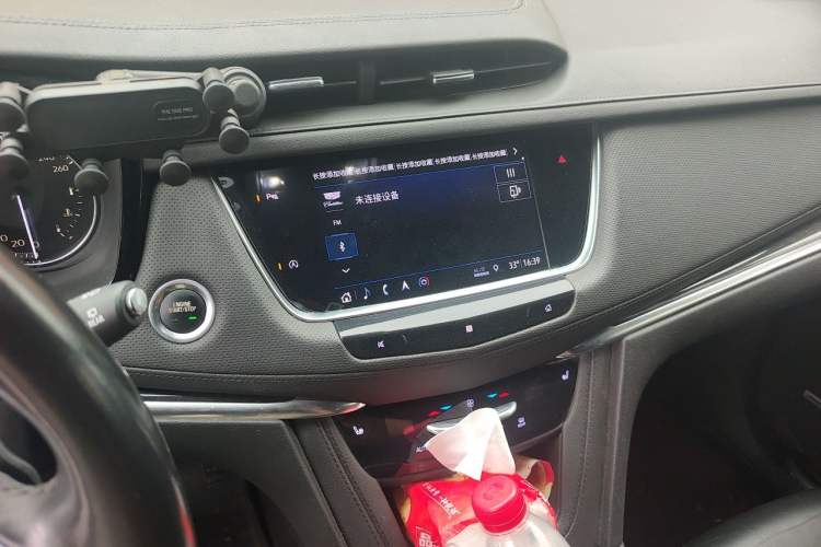 Used Cadillac XT5 2020 28T Four-Wheel Drive Luxury Version Audio And AC Panel