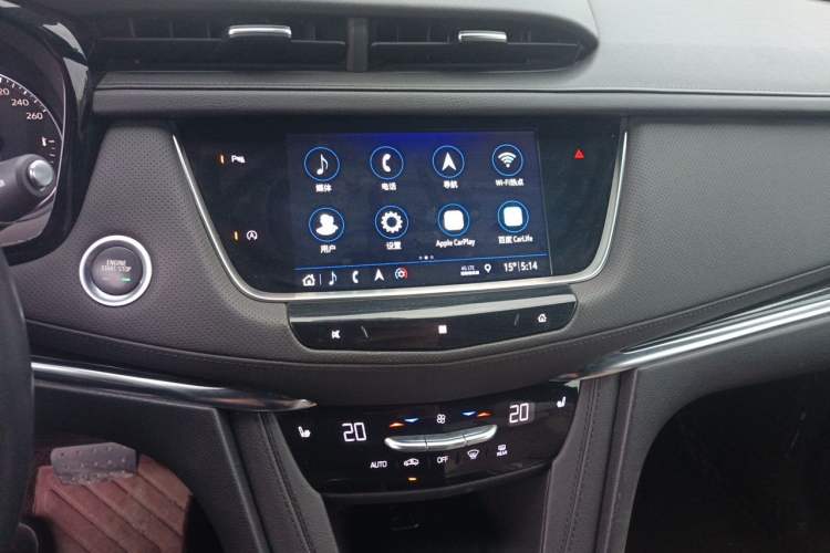 Used Cadillac XT5 2020 28T Luxury Version Audio And AC Panel