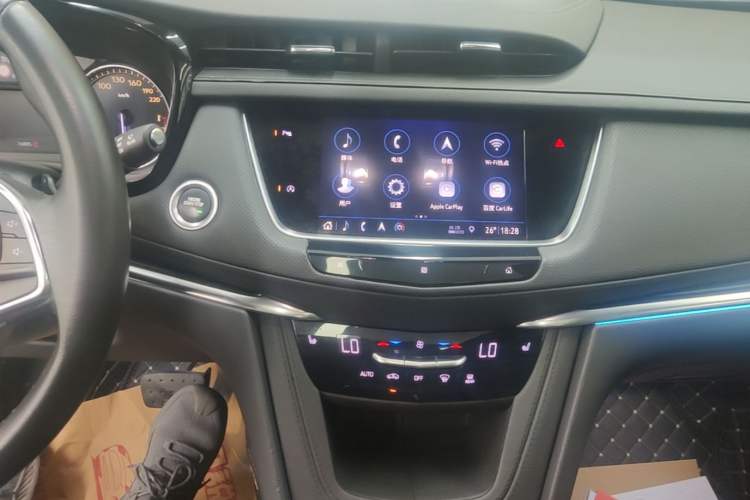 Used Cadillac XT5 2020 Revised Version 28T Luxury Edition Audio And AC Panel