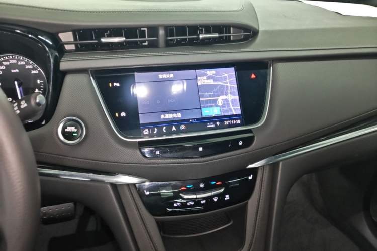 Used Cadillac XT5 2020 28T Four-Wheel Drive Luxury Version Audio And AC Panel