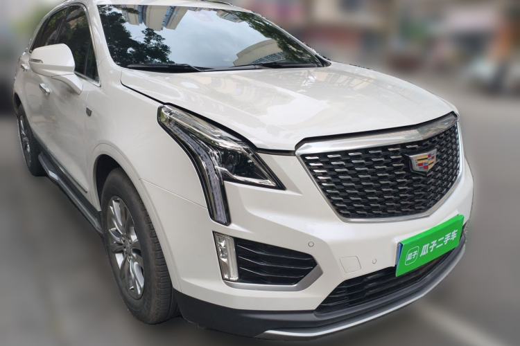 Used Cadillac XT5 2020 28T Four-Wheel Drive Luxury Version Front Right 45 Deg