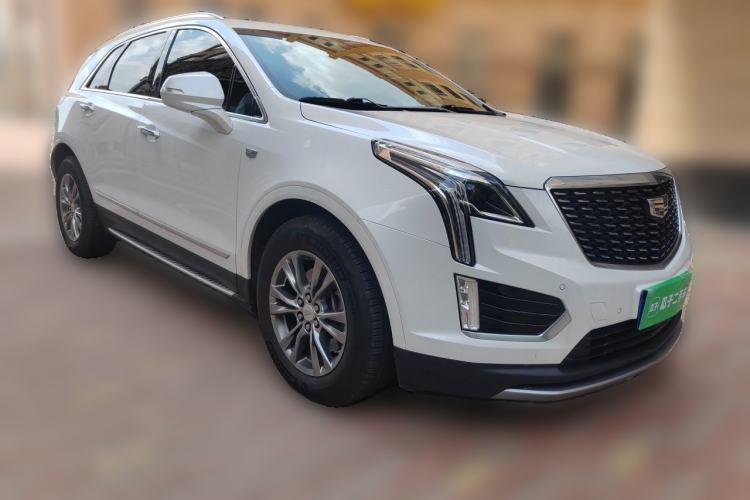 Used Cadillac XT5 2020 28T Four-Wheel Drive Luxury Version Front Right 45 Deg