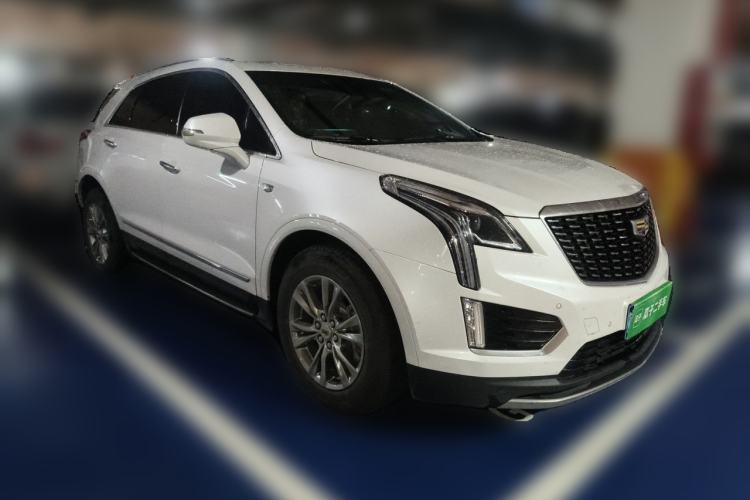 Used Cadillac XT5 2020 28T Four-Wheel Drive Luxury Version Front Right 45 Deg