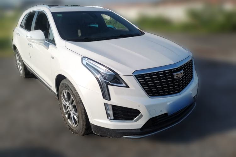 Used Cadillac XT5 2020 28T Four-Wheel Drive Luxury Version Front Right 45 Deg