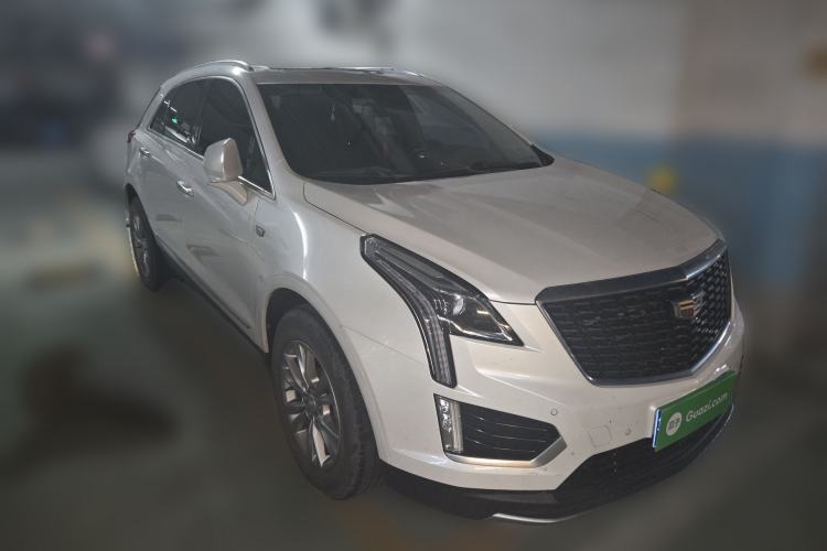 Used Cadillac XT5 2020 28T Four-Wheel Drive Luxury Version Front Right 45 Deg