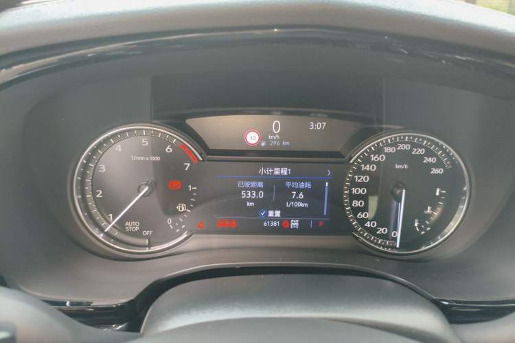 Used Cadillac XT5 2020 28T Four-Wheel Drive Luxury Version Instrument Cluster