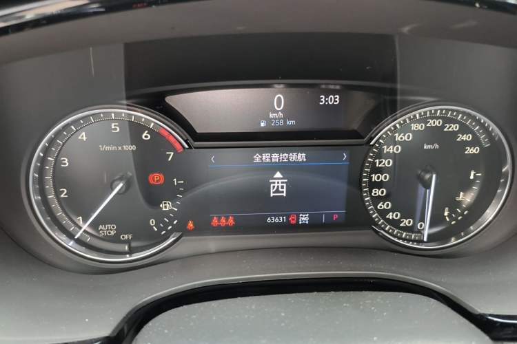 Used Cadillac XT5 2020 28T Four-Wheel Drive Tech Version Instrument Cluster
